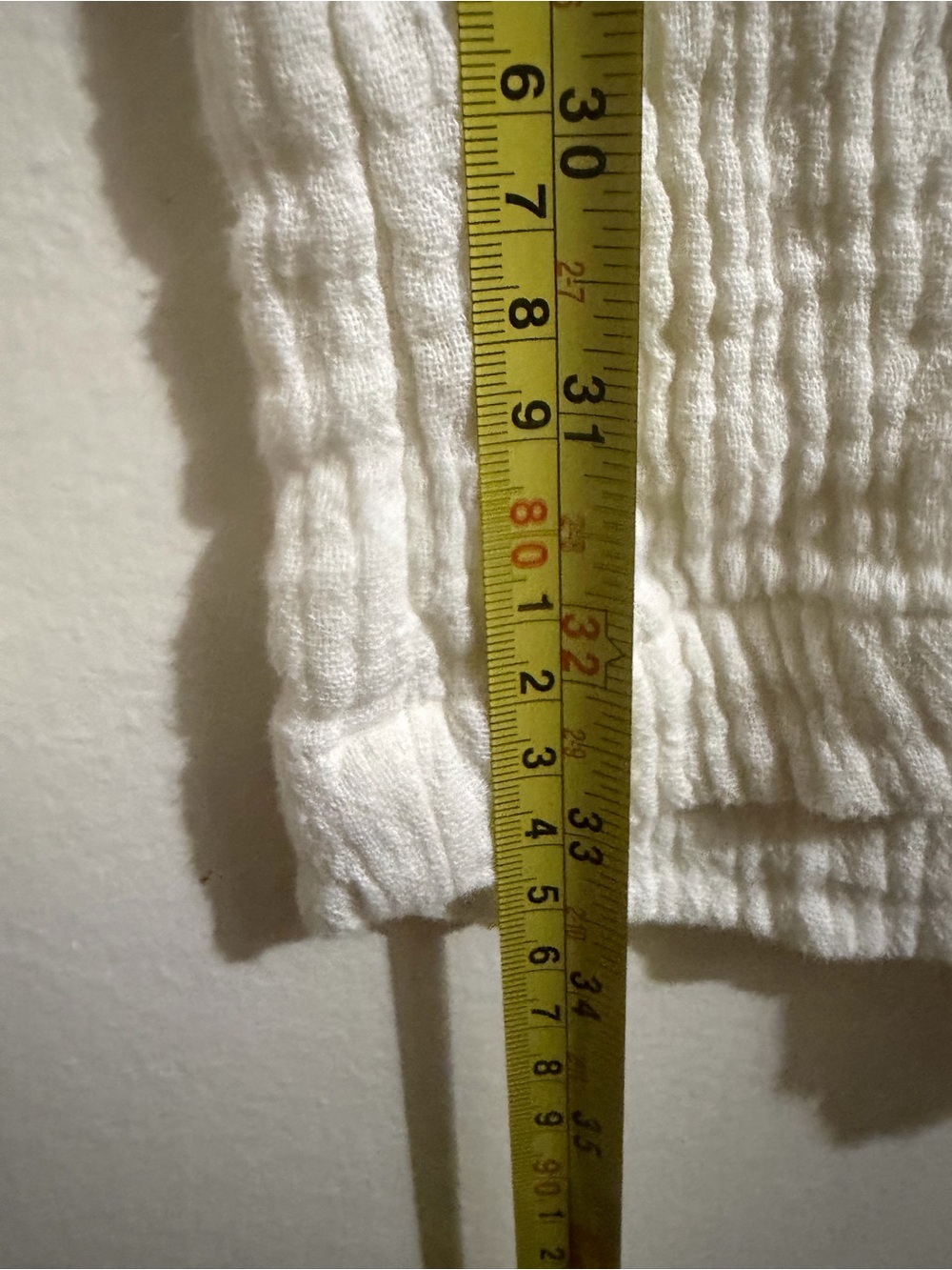 By The Sun Relaxed Wide-Leg Cream Gauze Pants Large EUC msrp $100 - Picture 7 of 10